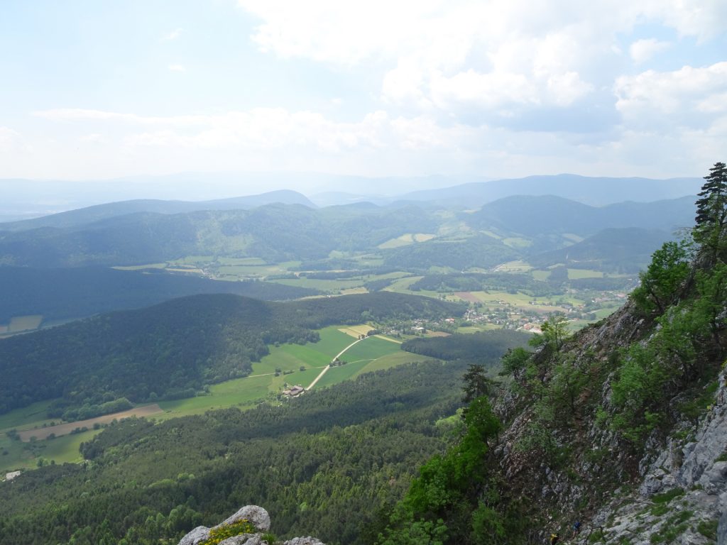 View from the trail towards "Eicherthütte"