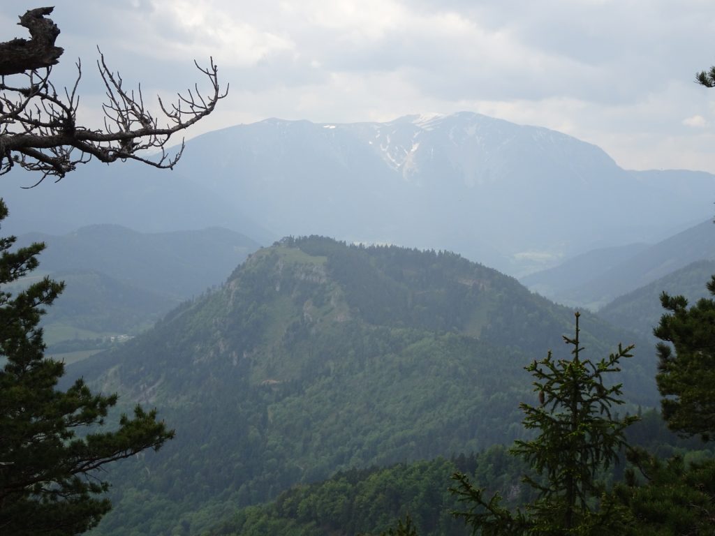 View towards "Gelände" from Eicherthütte