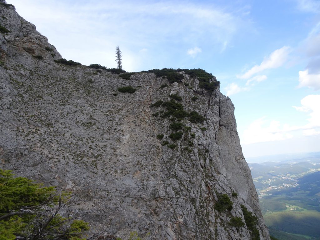 View from "Preinerwand-Steig"