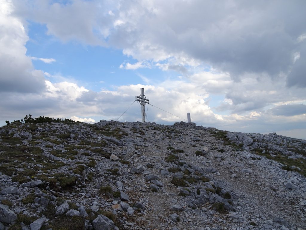 The summit cross of "Preinerwand"