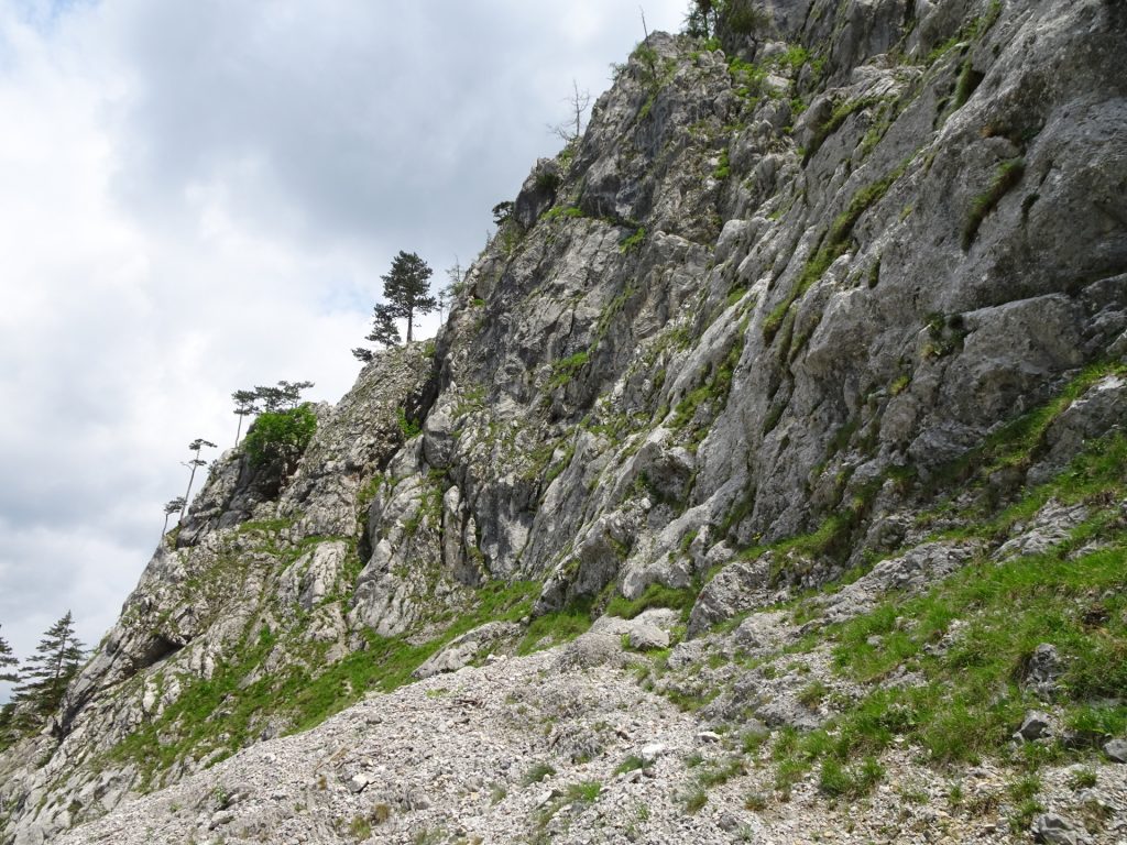 At the start of "Preintalersteig"