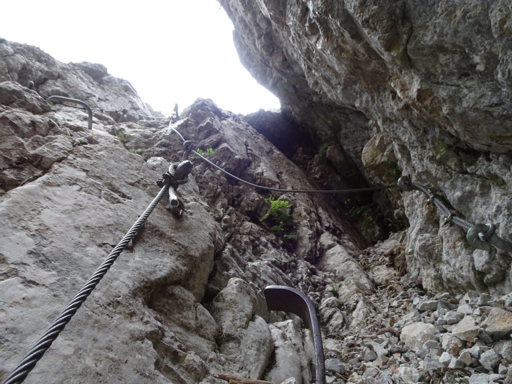 Final descent of "Teufelsbadstubensteig"