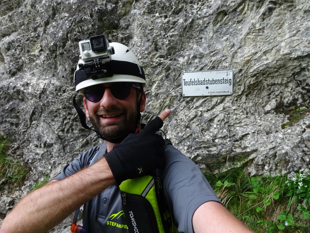 At the start/end of "Teufelsbadstubensteig"