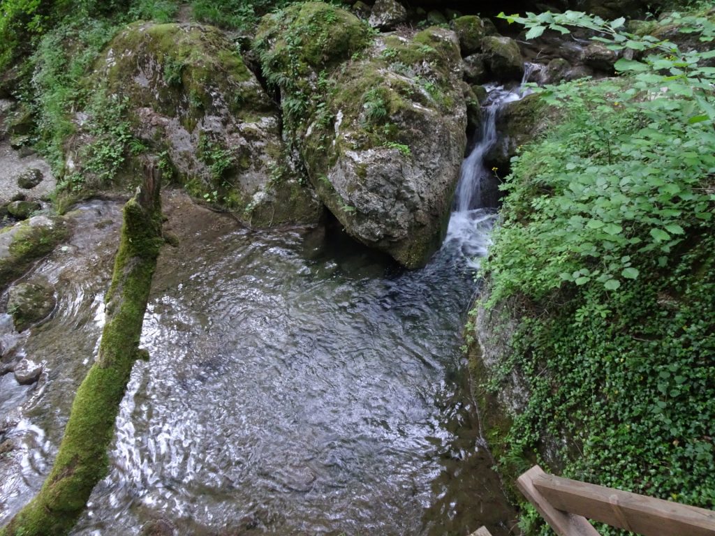 Enjoying the nice waterfalls of "Myrafälle"