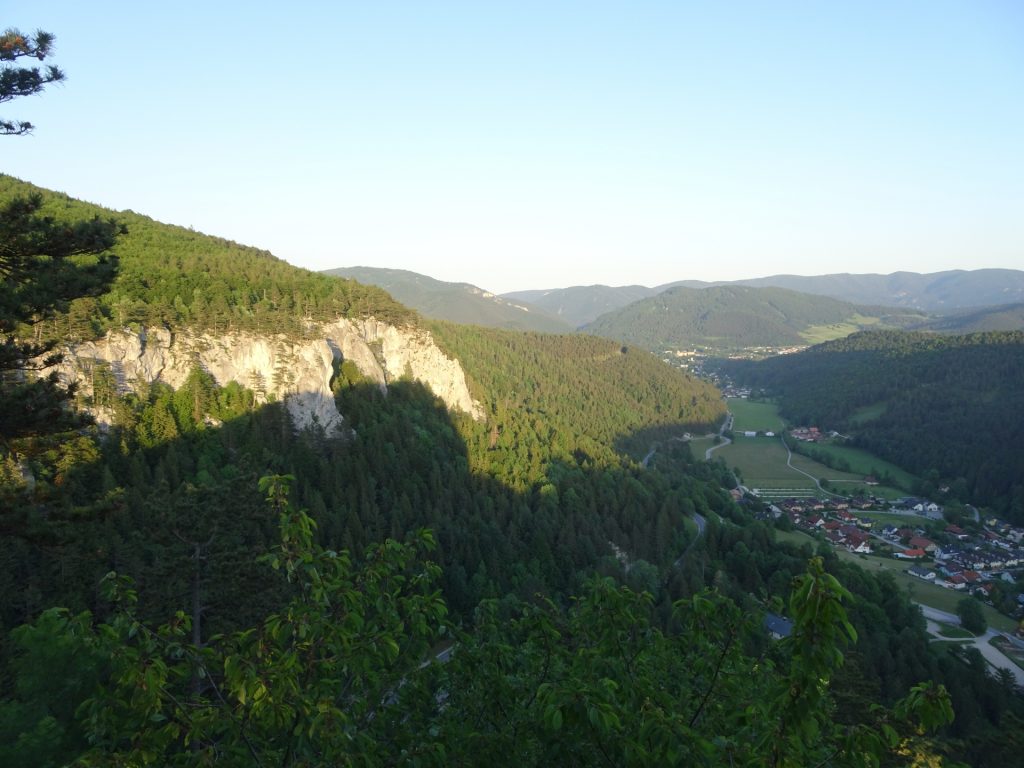 View from the top of "Hausstein"