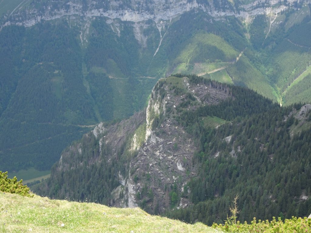 "Grabner Gupf" seen from "Altenberger Steig"