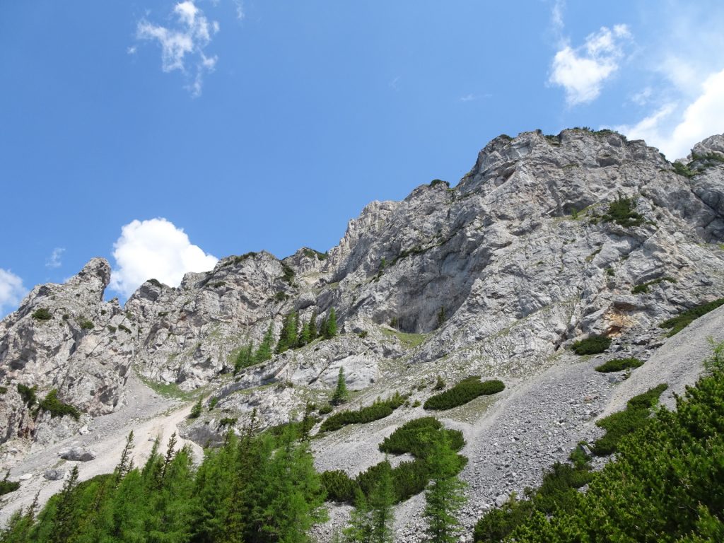 On the trail towards "Fuchsloch"