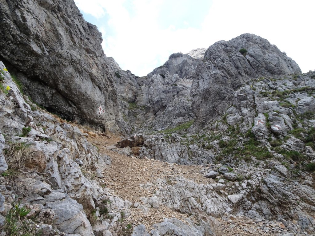 Start of "Fuchsloch-Steig"