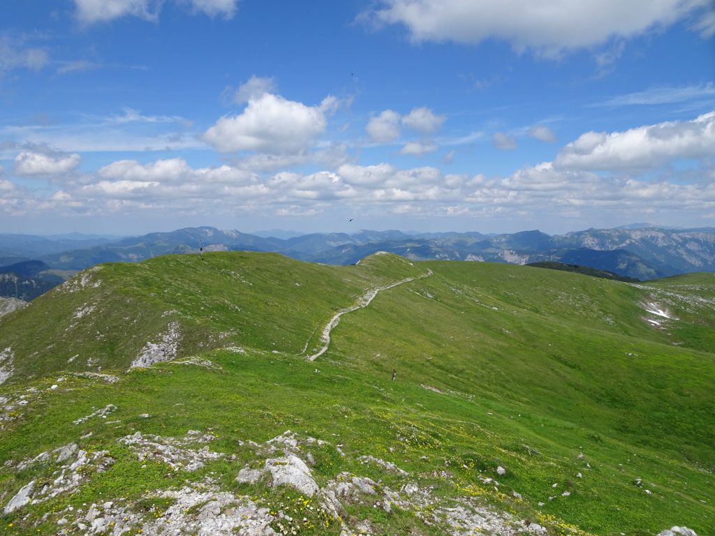 View from the "Hohe Veitsch" summit