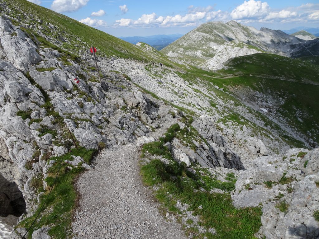 Descending via "Graf-Meran-Steig"
