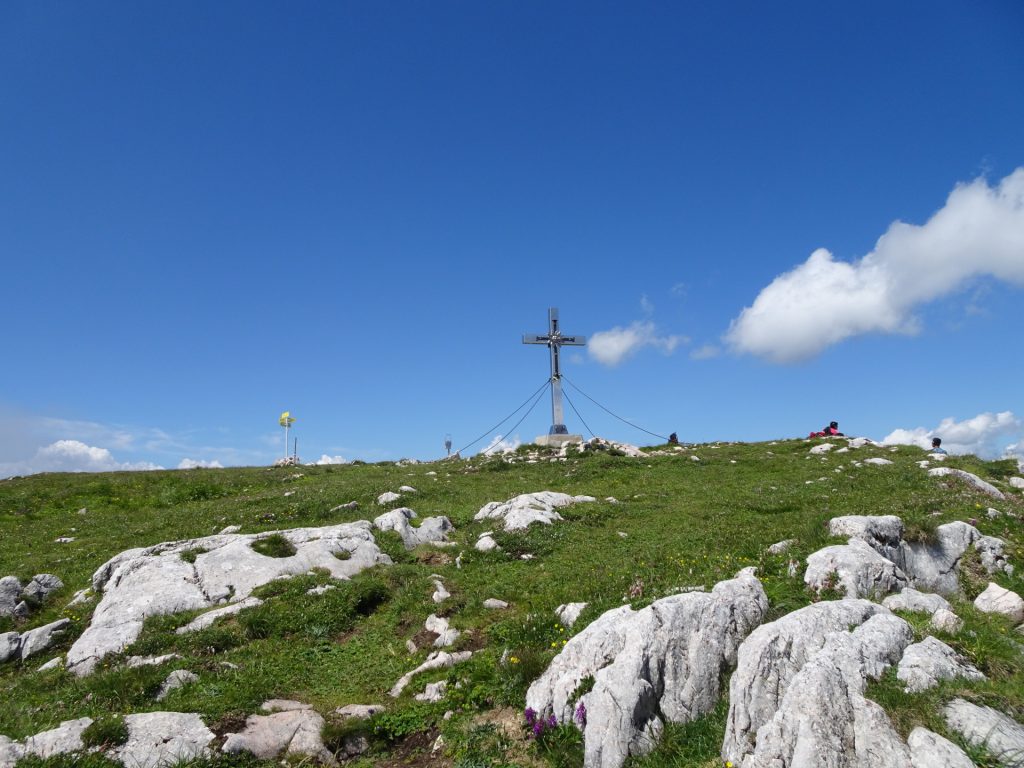 Approaching the summit of "Windberg"