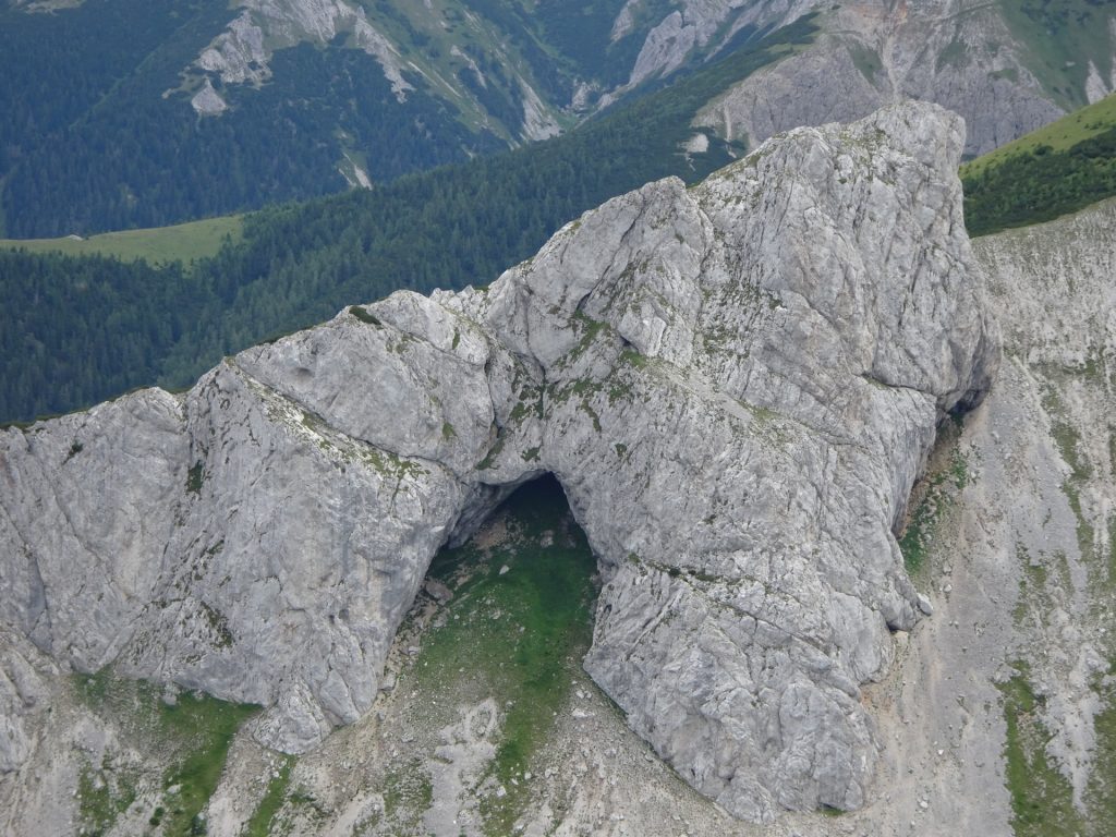 The "Gamskirchl" seen from "Donnerwand"
