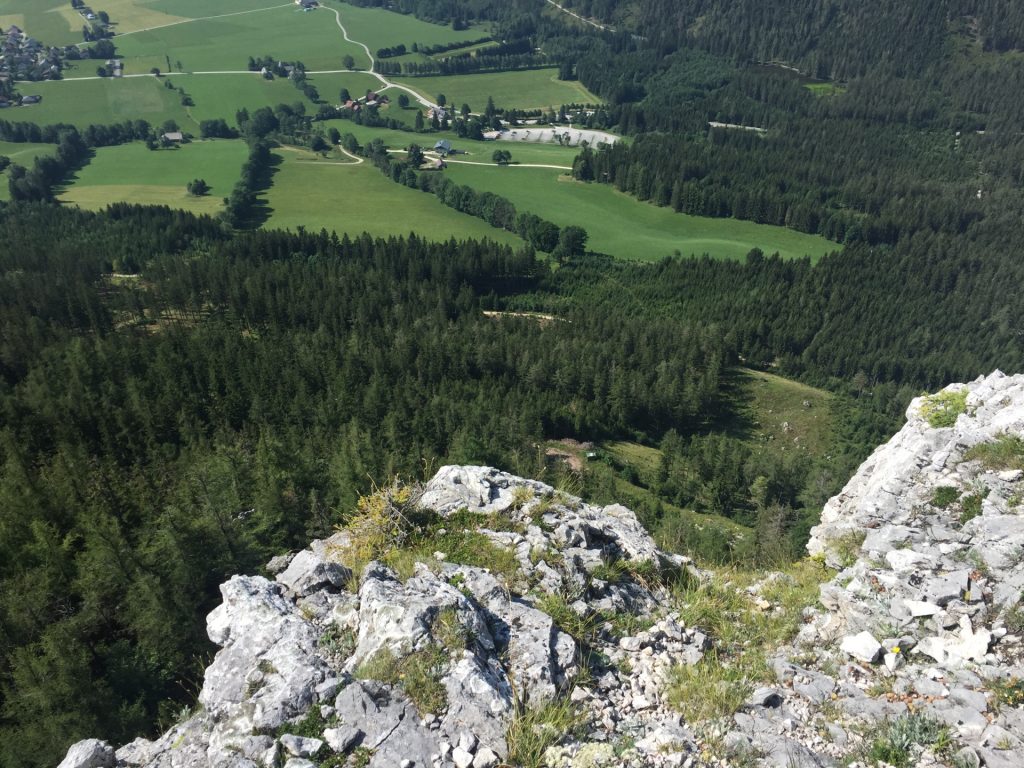 View towards "Tragöß" from the upper "Kamplriedl"