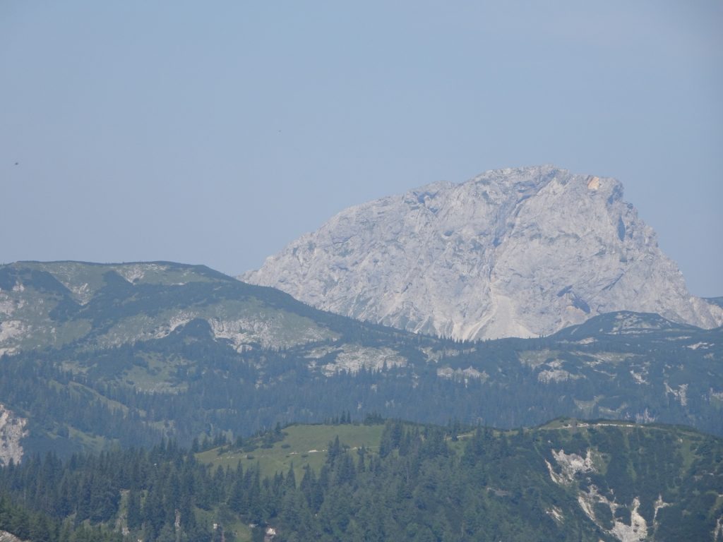 View towards the impressive "Brandstein"