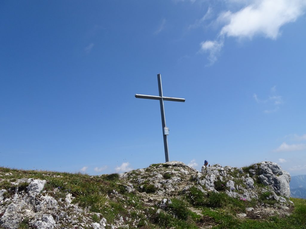 At the summit of "Messnerin"