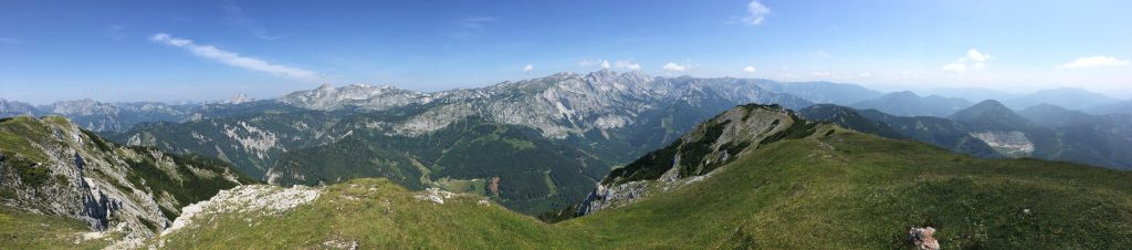 "Hochschwab" seen from "Messnerin"