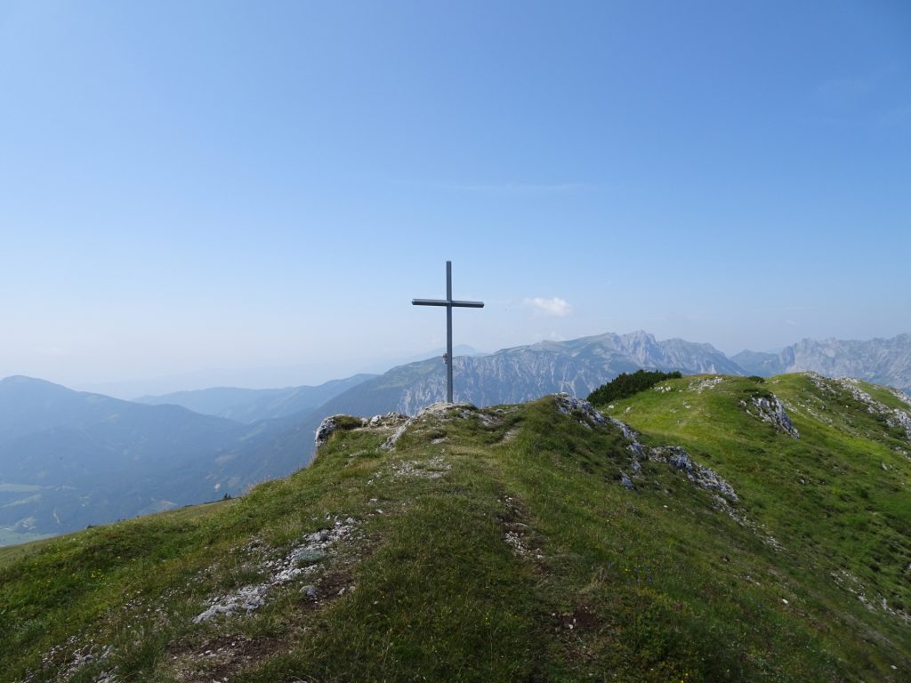 At the summit of "Messnerin"