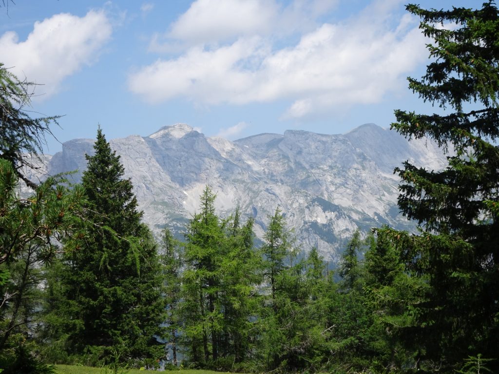 View towards "Hochschwab" area