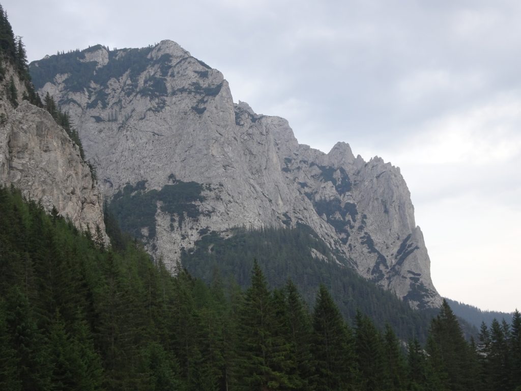 View up towards "Messnerin" from "Klammboden"