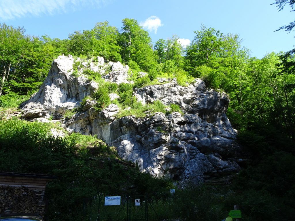 The "Via Ferrata / Climbing" park at "Weichtalhaus"