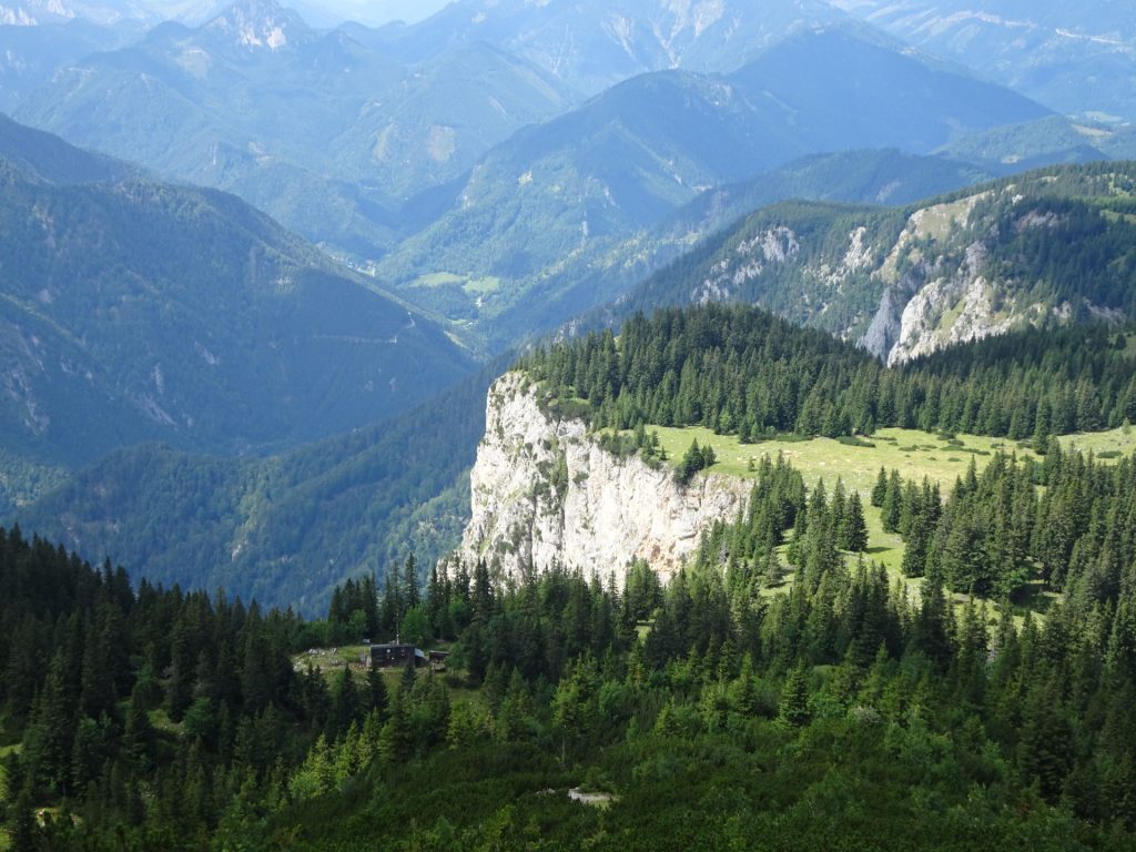 Amazing view from the trail towards "Schauerstein"