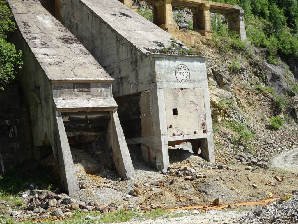 Leftovers of the abandoned mine