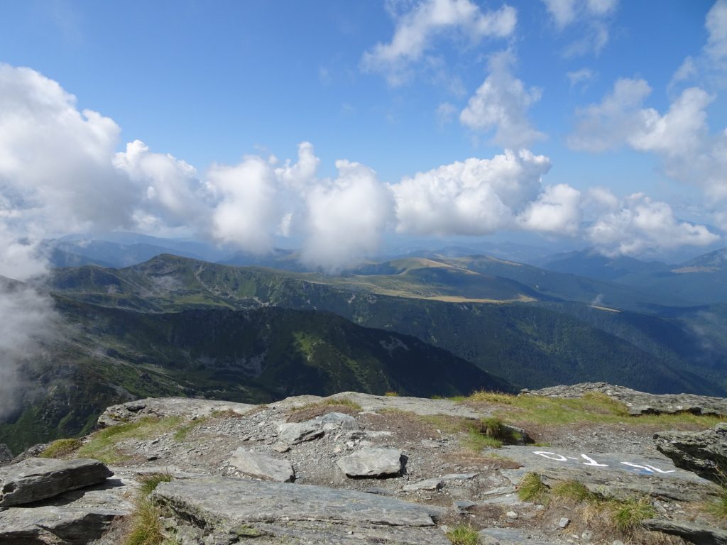 View from "Pietrosul Rodnei"