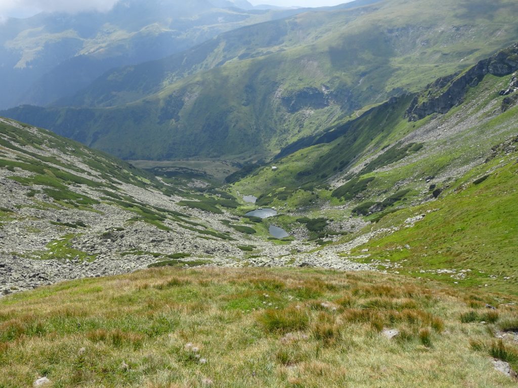 View from the trail towards "Vârful Buhăesc"