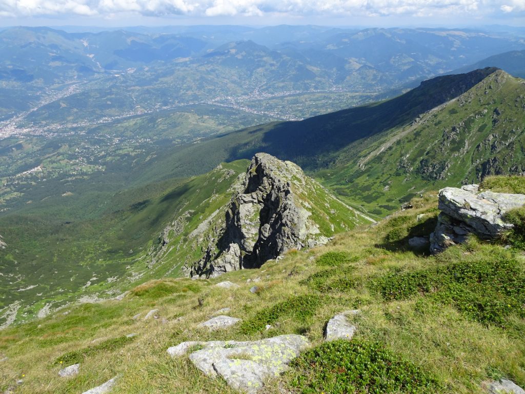 View from "Pietrosul Rodnei"