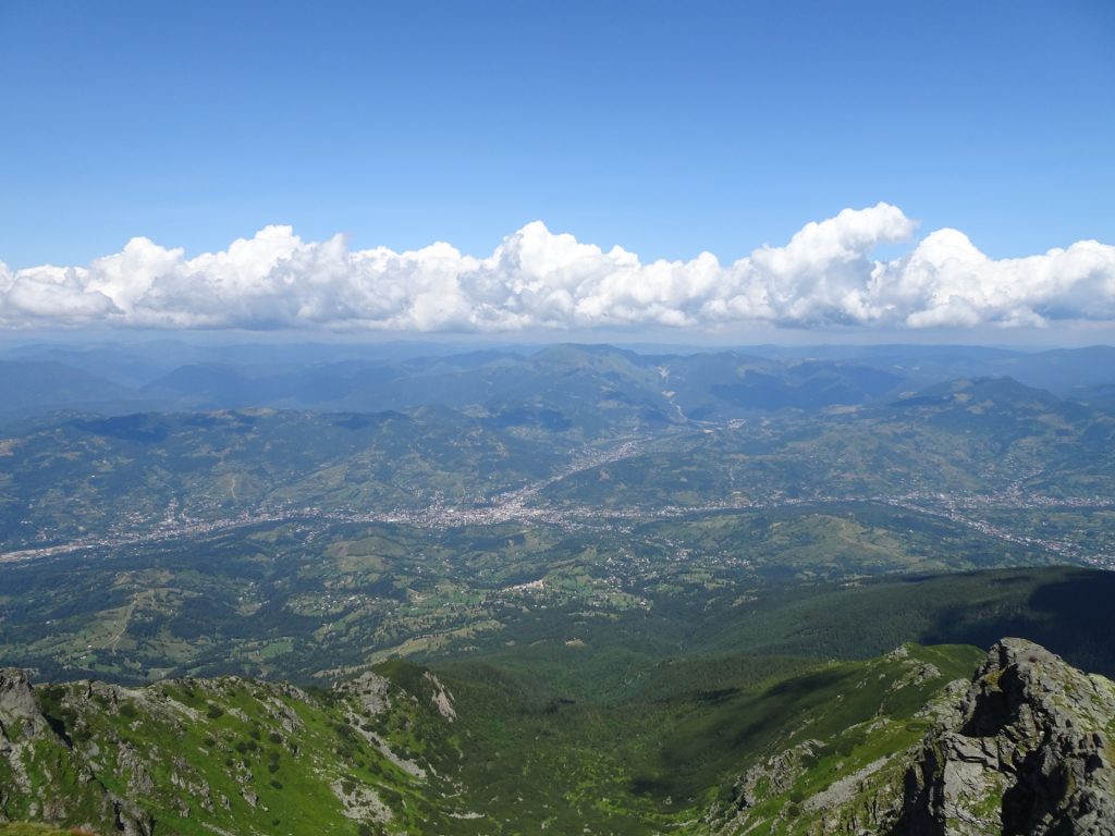 View from "Pietrosul Rodnei"