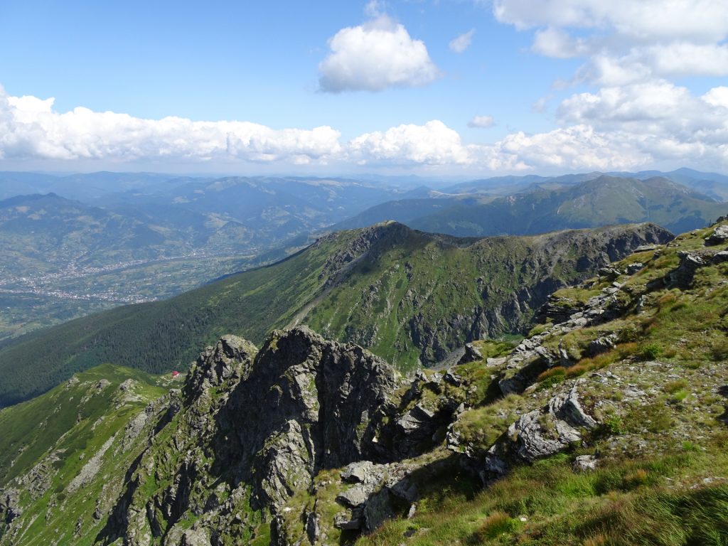 View from "Pietrosul Rodnei"