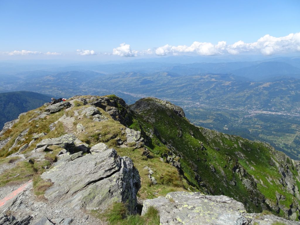 View from "Pietrosul Rodnei"