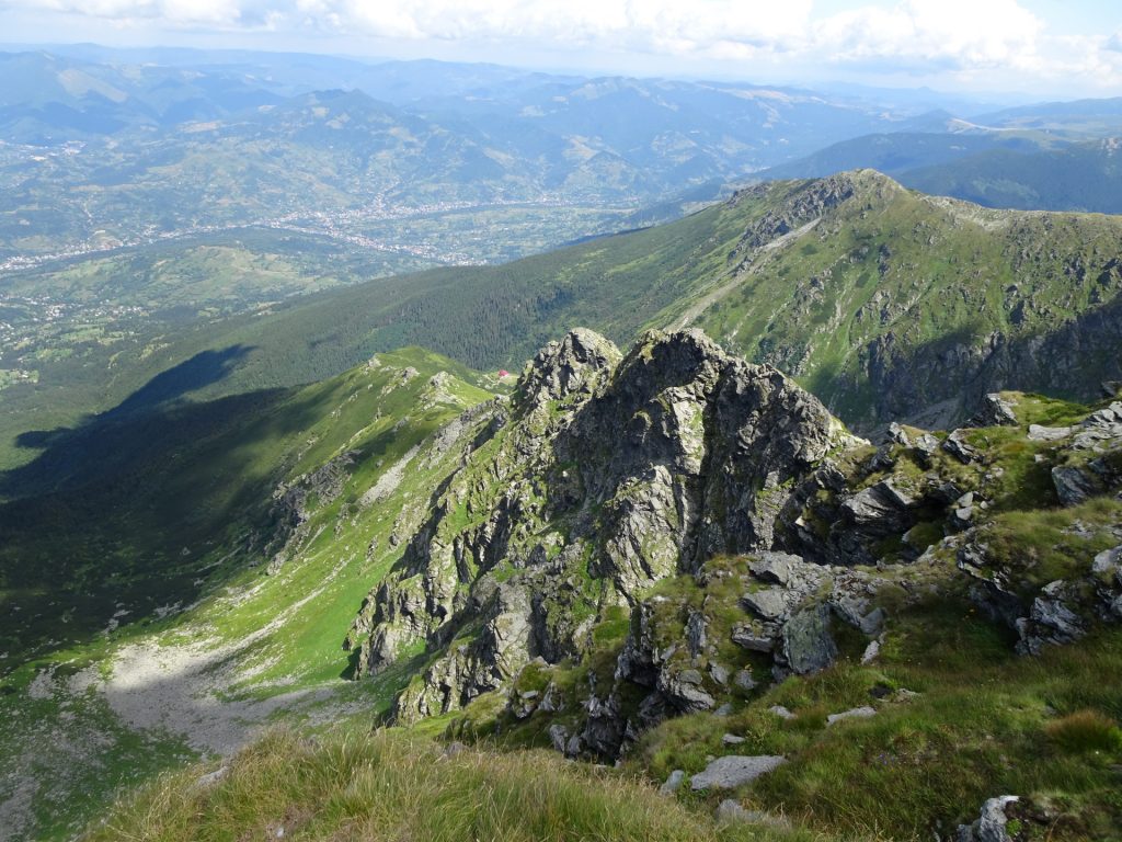 View from "Pietrosul Rodnei"