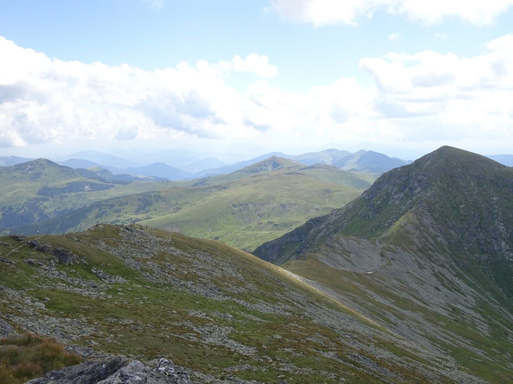 View from "Pietrosul Rodnei"