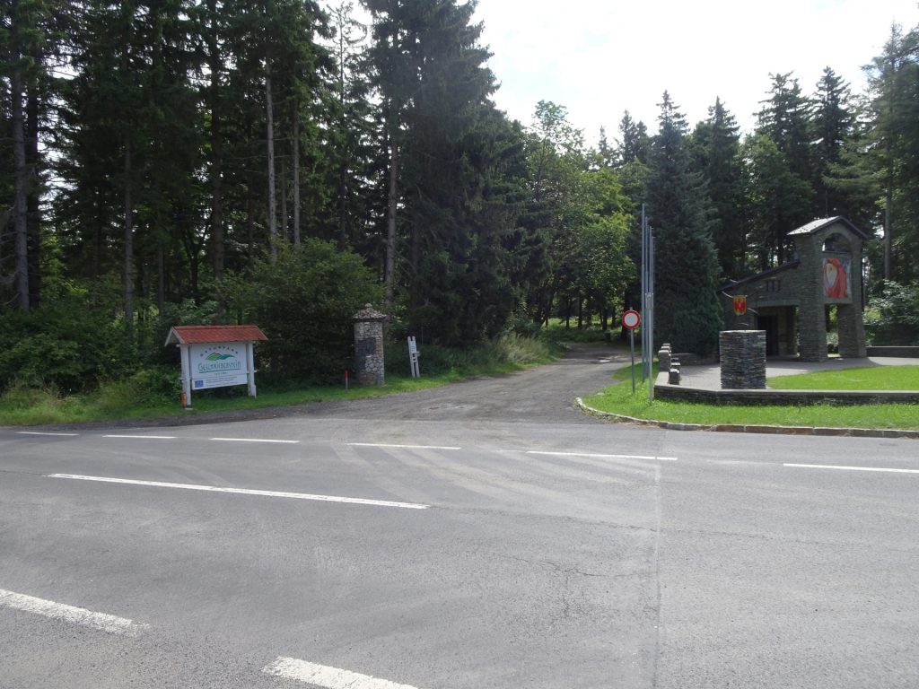 Trail towards summit of "Geschriebenstein" and "Kőszeg"