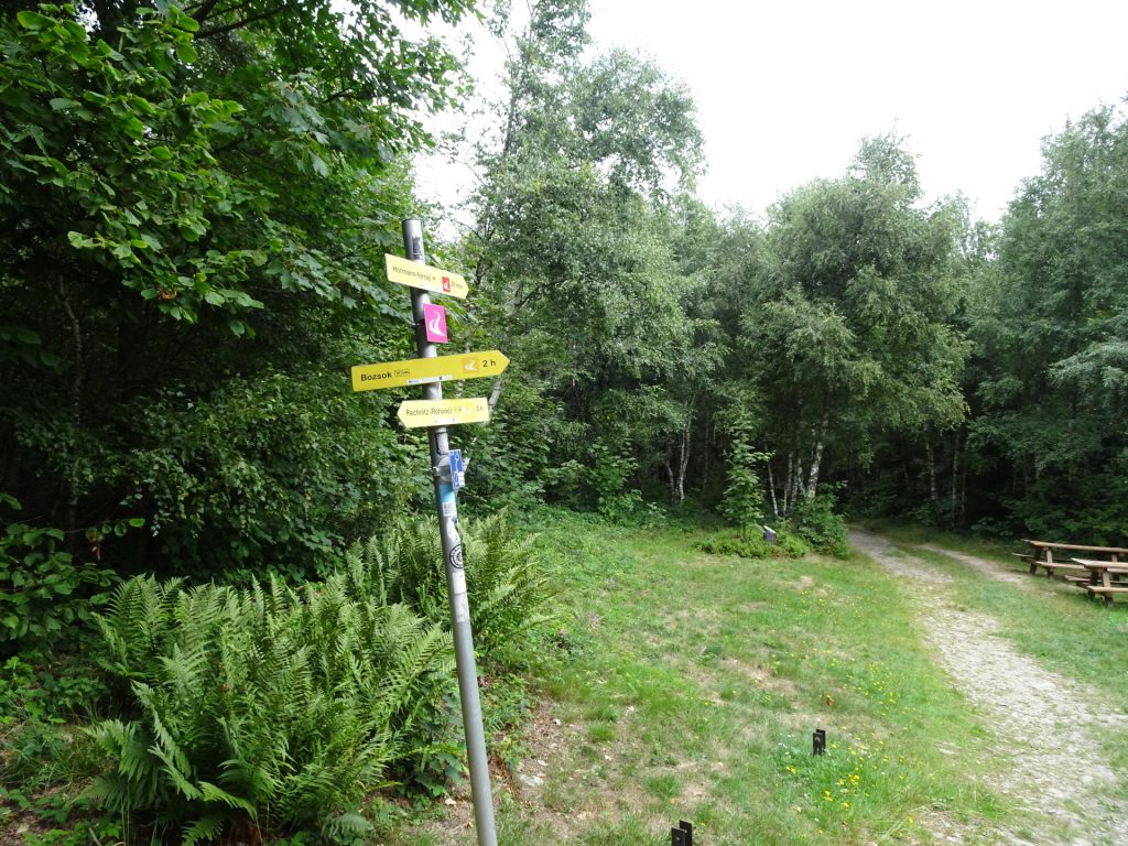 Follow the trail towards "Hörmann-forrás"
