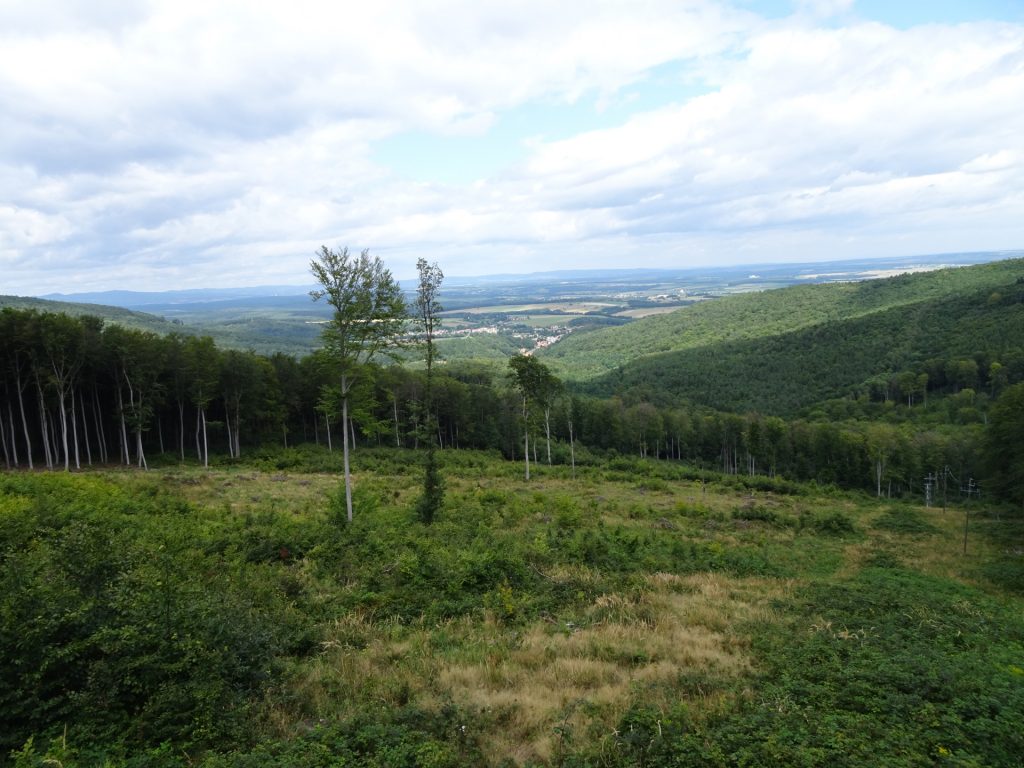 View from the trail towards "Kőszeg"