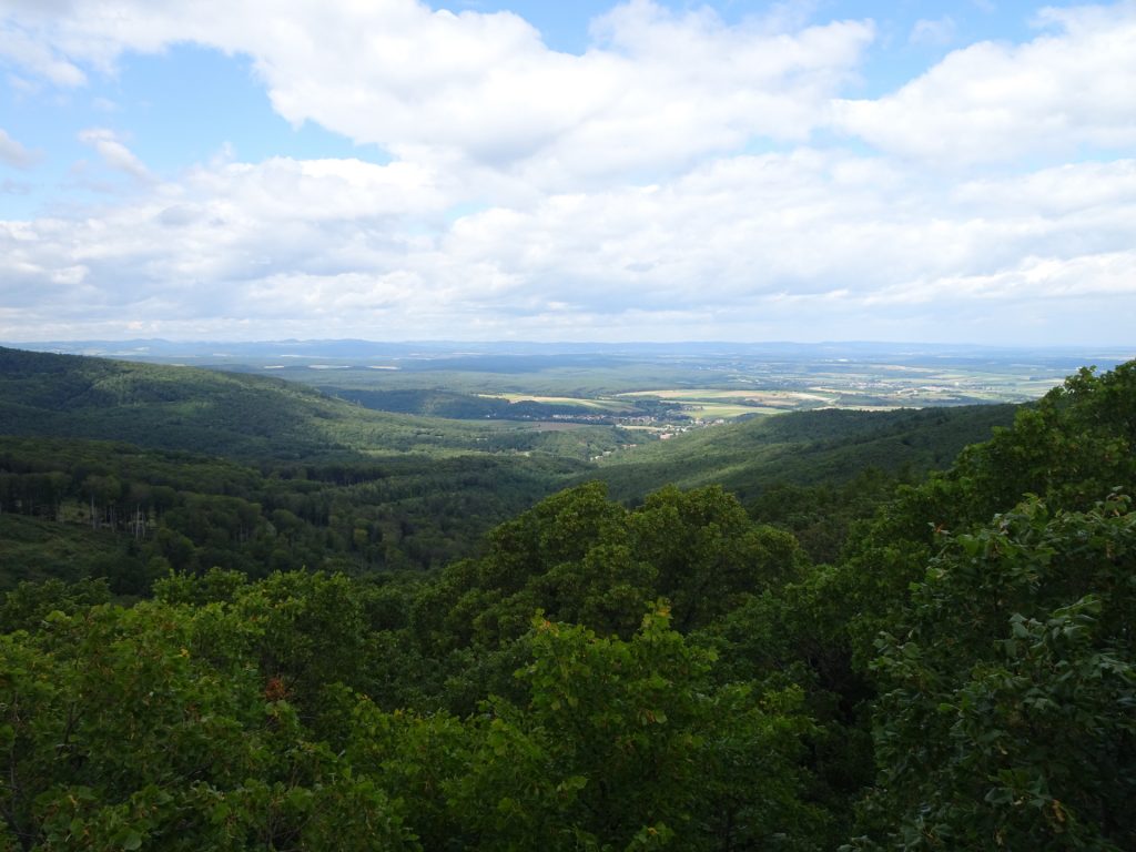 View from "Óház-tető" platform