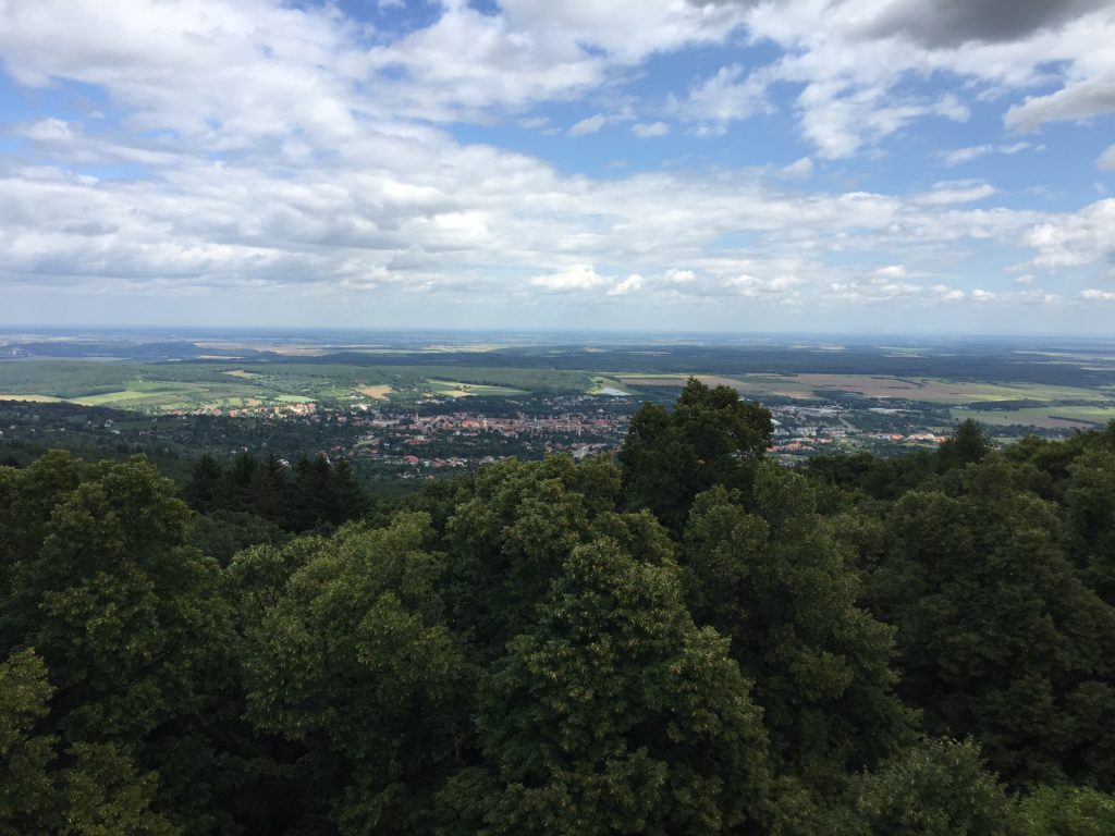 View from the "Óház-tető" platform