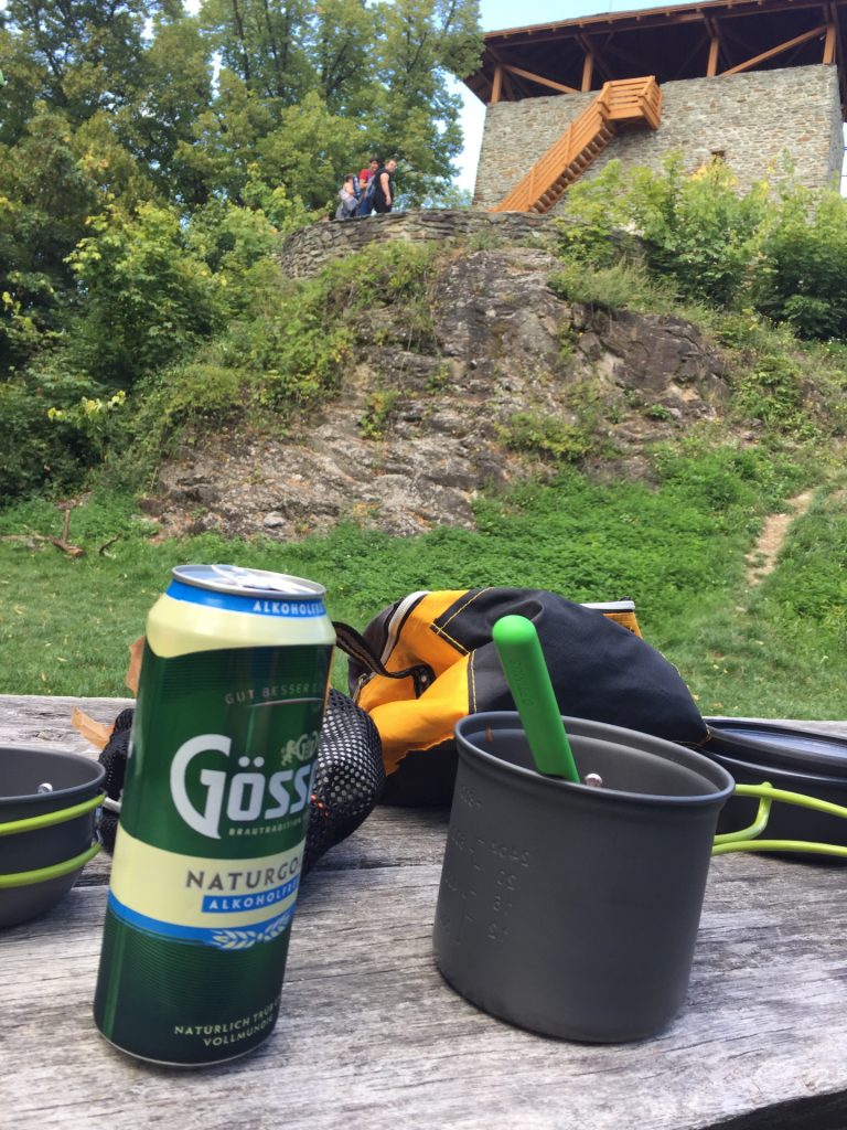 Time for some refreshment at "Óház-tető"