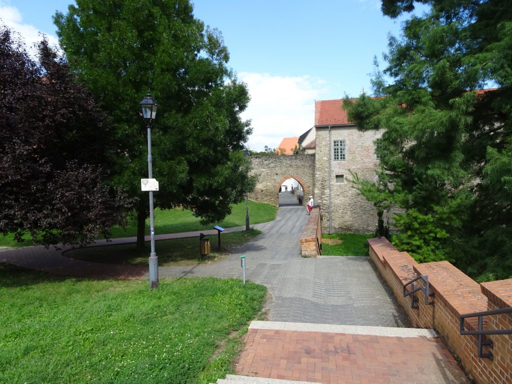 Towards the city center of "Kőszeg"