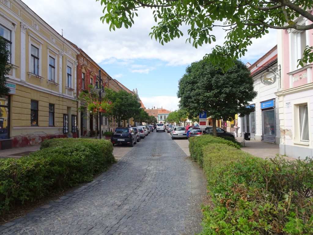 In the center of "Kőszeg"
