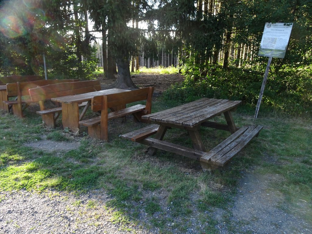 At the "Hármashatár-hegy" rest area