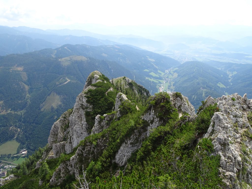 View from the Ferrata