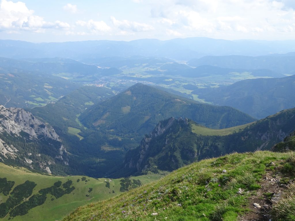 View from the summit of "Eisenerzer Reichenstein"