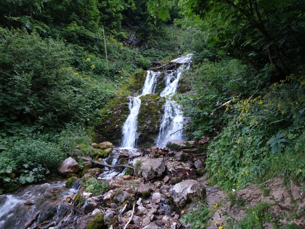 The "Krumpenbach" waterfalls