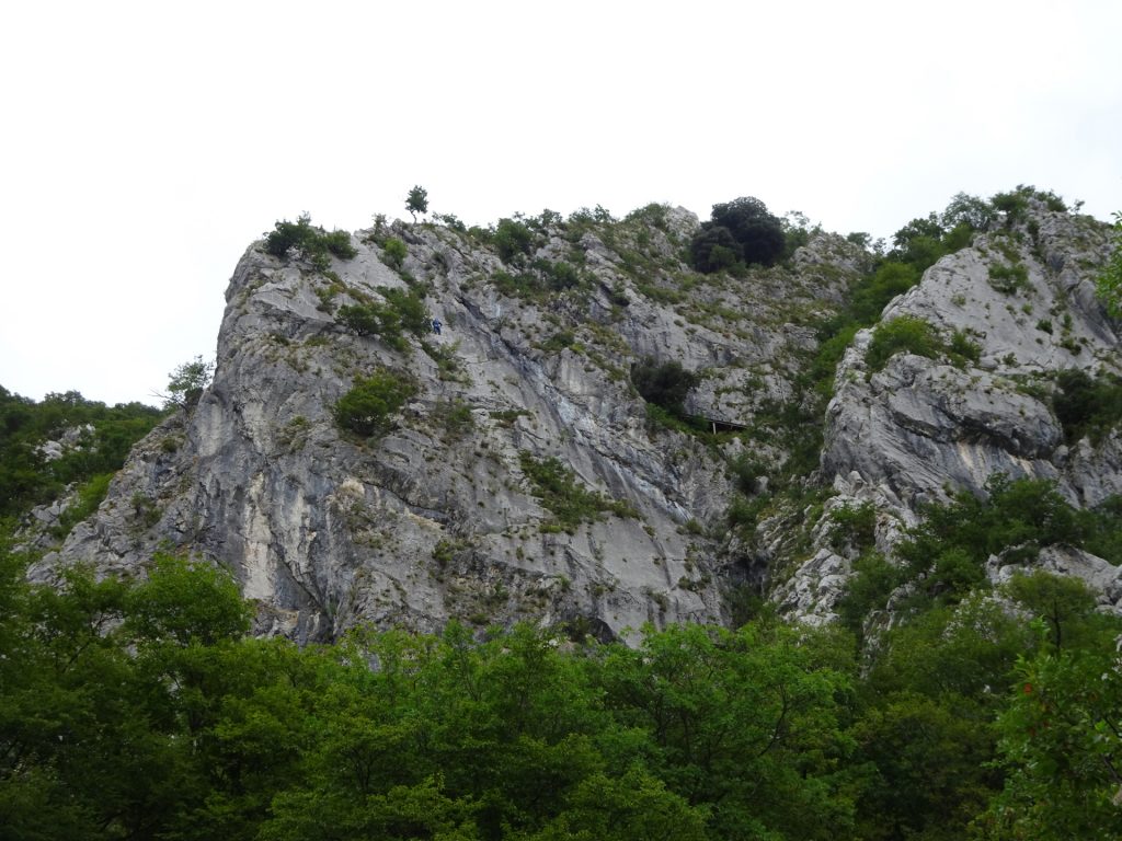 The "Furlanova Pot" with its viewing platform