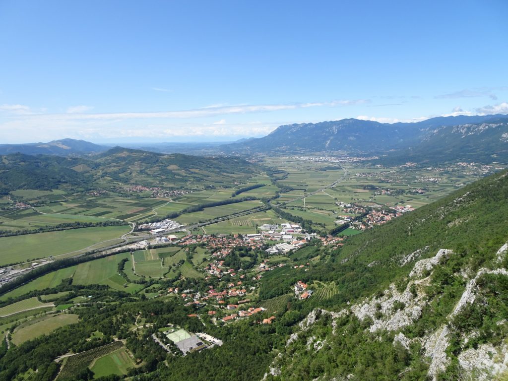 View from "Otmarjeva Pot"