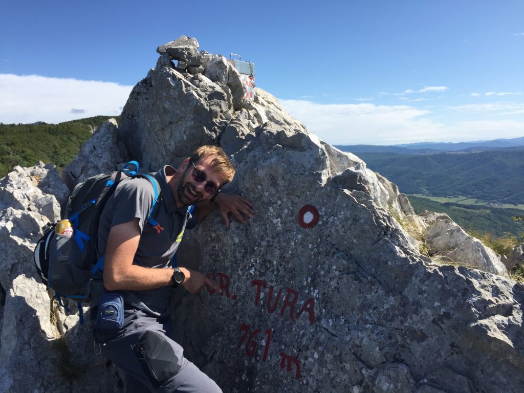 Stefan points out that we made it to "Gradiška Tura"