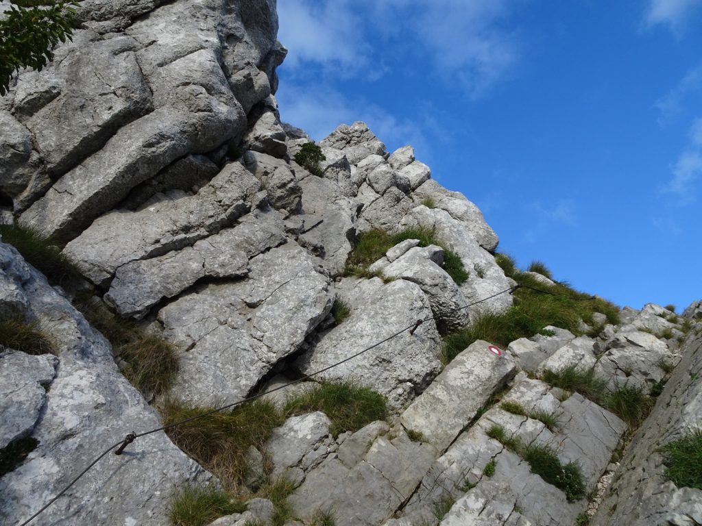 Climbing up towards "Pleša"